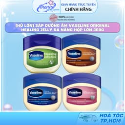 [S-VIP] (Hũ Lớn) Sáp Dưỡng Ẩm Vaseline Original Healing Jelly Đa Năng Hộp Lớn 369g 1