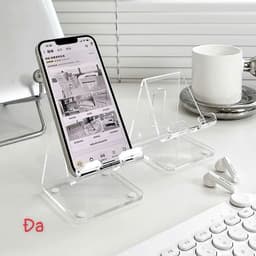 Giá đỡ điện thoại mica trong suốt tiện ích 5