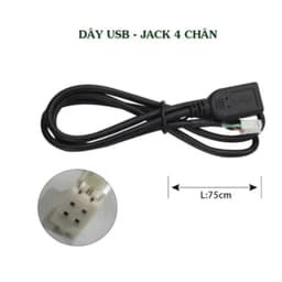 Phụ kiện cho màn Android có bán lẻ: Dây nguồn, Dây sim AV có quạt, Ăng ten 4G, Dây USB, Dây cam lùi 8