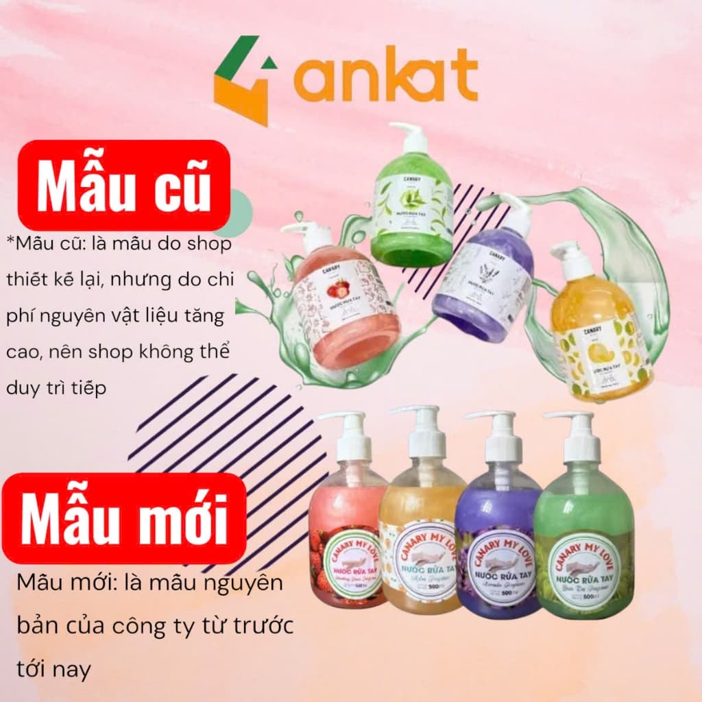 NƯỚC RỬA TAY CANARY PRO – SẠCH KHUẨN HIỆU QUẢ, DỊU NHẸ CHO DA, HƯƠNG THƠM DỄ CHỊU