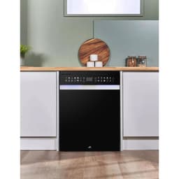 Máy rửa bát thông minh 15 bộ kính đen Bauer SBW16BEU15F SuperAI|16 chương trình rửa 7