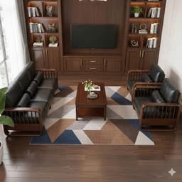 Bộ Ghế sofa gỗ tự nhiên VUADECOR VS140 8