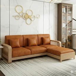 Bộ Ghế sofa gỗ tự nhiên VUADECOR VS140 2