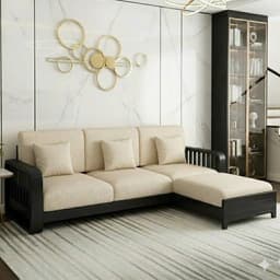 Bộ Ghế sofa gỗ tự nhiên VUADECOR VS140 4