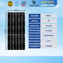 Đèn Pha NLMT 500W Mayor Wolf SMD IP67 Đèn Năng Lượng Mặt Trời Ngoài Trời Siêu Sáng 2