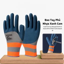 Combo 6 12 24  Găng Tay Cao Su Lốp Chống Mài Mòn Bảo Hộ Lao Động 5