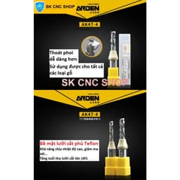 ARDEN AK47-4 MŨI PHAY XOẮN - SK CNC SHOP 2