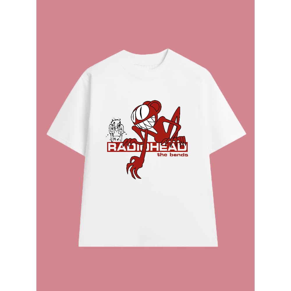 Áo Thun RADIOHEAD - The Bends (album) 05, Unisex Form Rộng Cotton Mềm