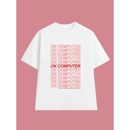 Áo Thun RADIOHEAD - OK Computer 02, Unisex Form Rộng Cotton Mềm 2