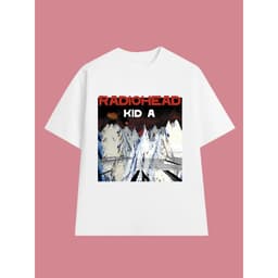Áo Thun RADIOHEAD - Kid A (album), Unisex Form Rộng Cotton Mềm 2