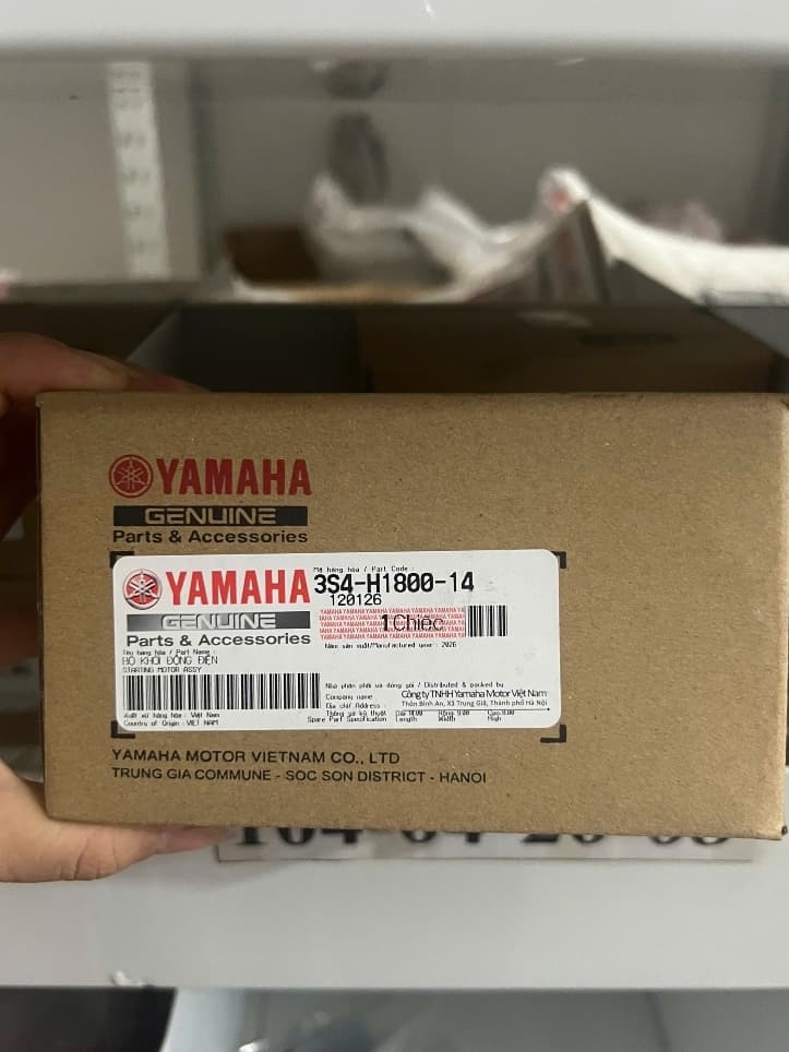 Bộ khởi động điện ( củ đề) chính hãng YAMAHA cho xe Sirius, Exciter, Grande, Nozza nhỏ, Jupiter,…