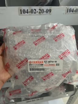 Kính đèn biển số chính hãng Yamaha  cho xe Sirius, Jupiter, 4