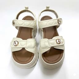 Sandal Nữ BITI'S  size 35-40 Quai hậu Da cao cấp đính khuy trẻ trung đế PU êm chân BPW008200 5