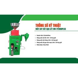 Máy xát gạo Lứt. gạo Trắng TF 2000 - Toàn Phát 6