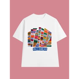 Áo Thun RADIOHEAD - Hail to the Thief(album), Unisex Form Rộng Cotton Mềm 2