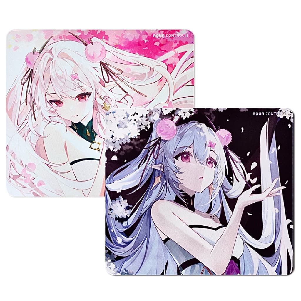 Tấm lót chuột chơi game X-Raypad Aqua Control II – MAKO Sakura (Đêm & Hồng) ( Xraypad)