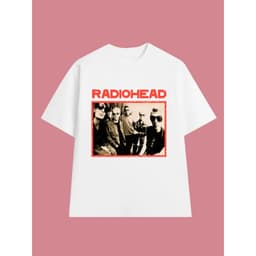 Áo Thun RADIOHEAD R01, Unisex Form Rộng Cotton Mềm 2