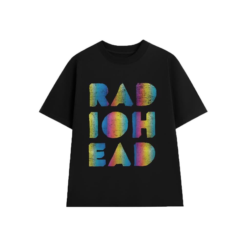 Áo Thun RADIOHEAD R02, Unisex Form Rộng Cotton Mềm