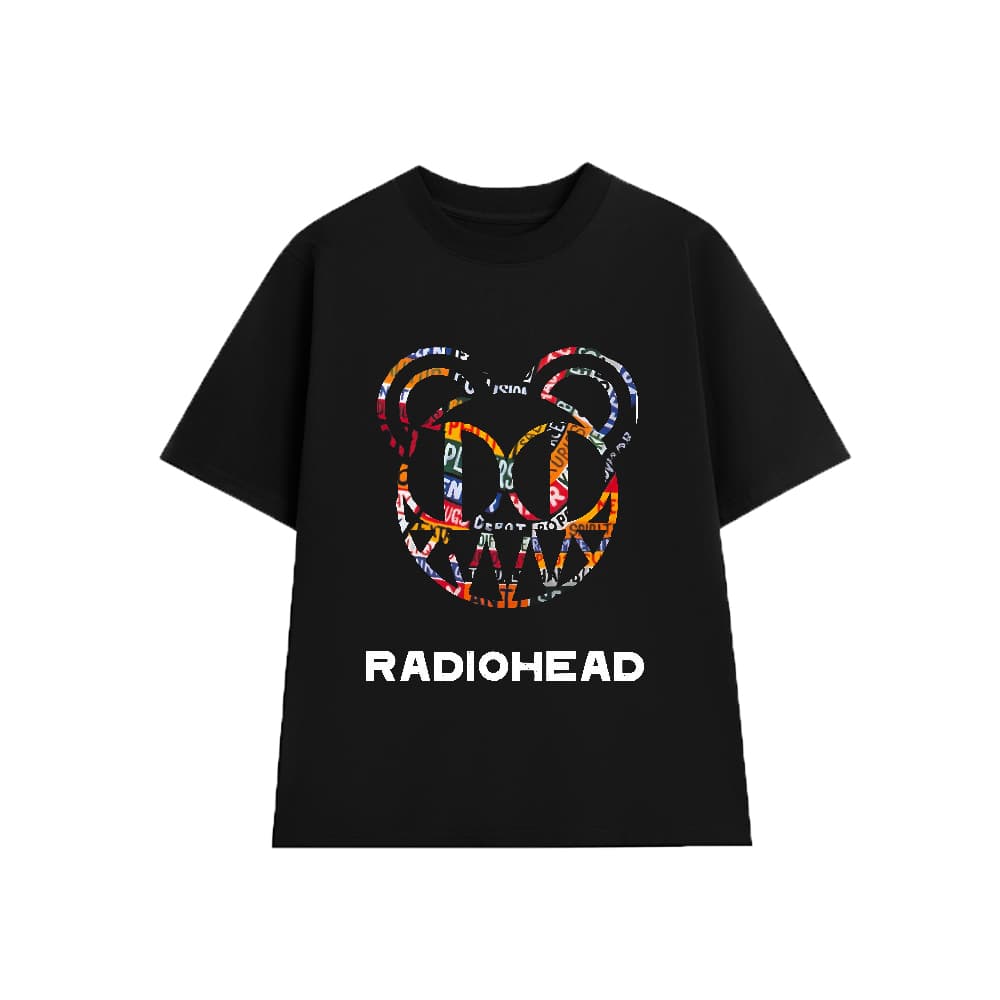 Áo Thun RADIOHEAD R05, Unisex Form Rộng Cotton Mềm
