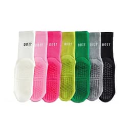 [Peinn] Tất Tập Yoga Pilates Doit Màu Trơn Sọc Silicon Chống Trơn Trượt Tất Thể Thao ( Tất Màu Doit) 2