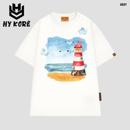 Áo Thun Mùa Hè HY KORÉ SUMMER Form Rộng Team Building Localbrand Oversize Unisex Vải Cotton 75% Nam Nữ Mặc Đẹp 5