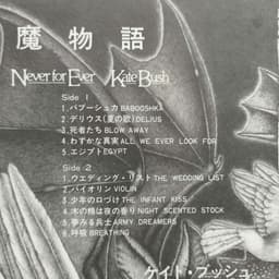 Đĩa than Kate Bush – Never For Ever 4