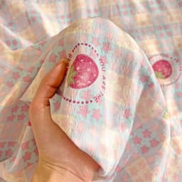 Bộ Ga Gối 3 Món Cotton Icy Hoạ Tiết Pastel Decor.urhome không kèm vỏ chăn 3