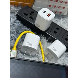 Cáp Sạc Nhanh 33w 2 Cổng Sạc Type C - USB, Củ Zin Sạc  Không Nóng Máy 7