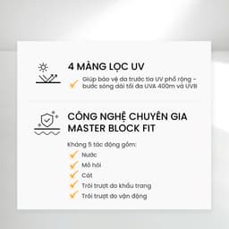 [ HÀNG CTY] Kem chống nắng AHC phổ rộng căng mướt da chuẩn Hàn Masters Aqua Rich Sun Cream 7
