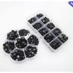 Mắt thú nhựa trang trí dán đầu thú mini thủ công diy 2