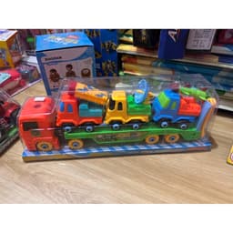 🚚🚜🚧 COMBO XE CÔNG TRÌNH – XE CONTAINER – XE NÔNG TRẠI CHO BÉ 2