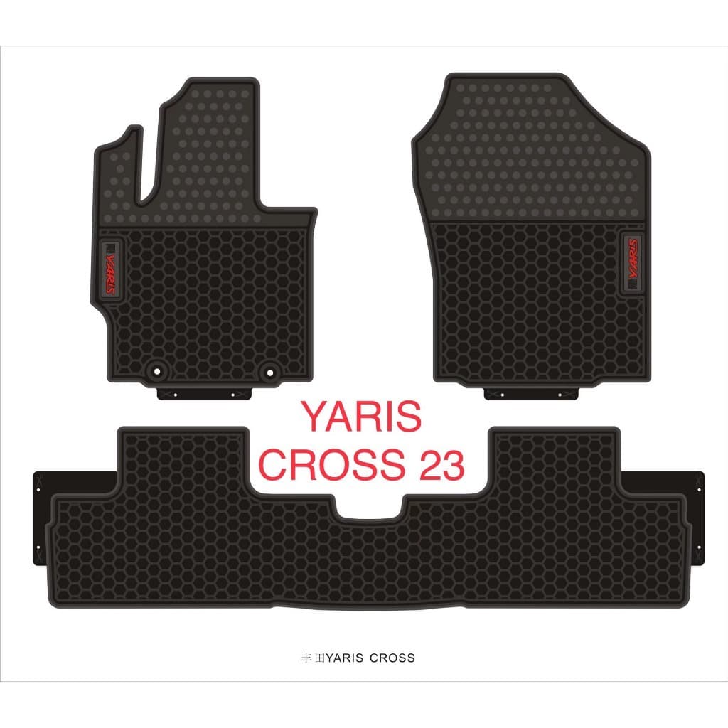 Thảm lót sàn cao su Yaris Cross 2022 2023 2024 2025 2026