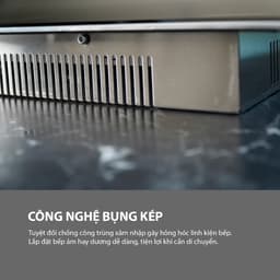 BẾP TỪ ĐÔI LORCA LCI 809 PRO Nhập Đức kính schott phủ shaphire chống xước 6