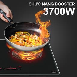 BẾP TỪ ĐÔI LORCA LCI 809 PRO Nhập Đức kính schott phủ shaphire chống xước 9