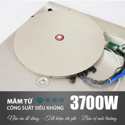 BẾP TỪ ĐÔI LORCA LCI 809 PRO Nhập Đức kính schott phủ shaphire chống xước 7