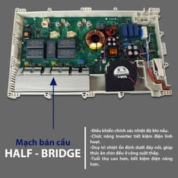 BẾP TỪ ĐÔI LORCA LCI 809 PRO Nhập Đức kính schott phủ shaphire chống xước 4