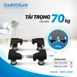 Chân kê máy lọc nước inox cao cấp Daikiosan Makano dùng cho tất cả máy lọc nước RO 8