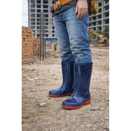 Ủng Bảo Hộ Mũi Thép ( 011 ) Cao Cổ Chống Đinh, Chống Trơn Trượt, Chống Va Đập Siêu Bền Full size từ 39-43 5