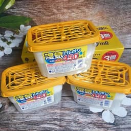 (Nhật Bản) Hộp Hút Ẩm Khử Mùi Kokubo Hút Ẩm Hiệu Quả Mùa Nồm Ẩm Chống Ẩm Quần Áo Tủ Giầy Gia Đình 3