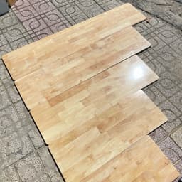 Ván Gỗ Ghép Cao Su 18mm phủ keo 2 mặt dùng làm kệ tủ , mặt bàn , kệ bếp , tủ đựng đồ ,…… CẮT THEO YÊU CẦU 9