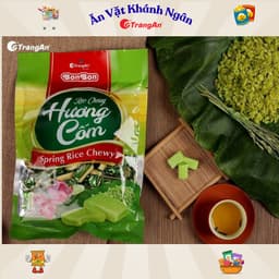 Kẹo Chew Hương Cốm Tràng An Gói 250G, Cà Phê Sữa Tràng An Gói 176G - HÀNG CHÍNH HÃNG 6