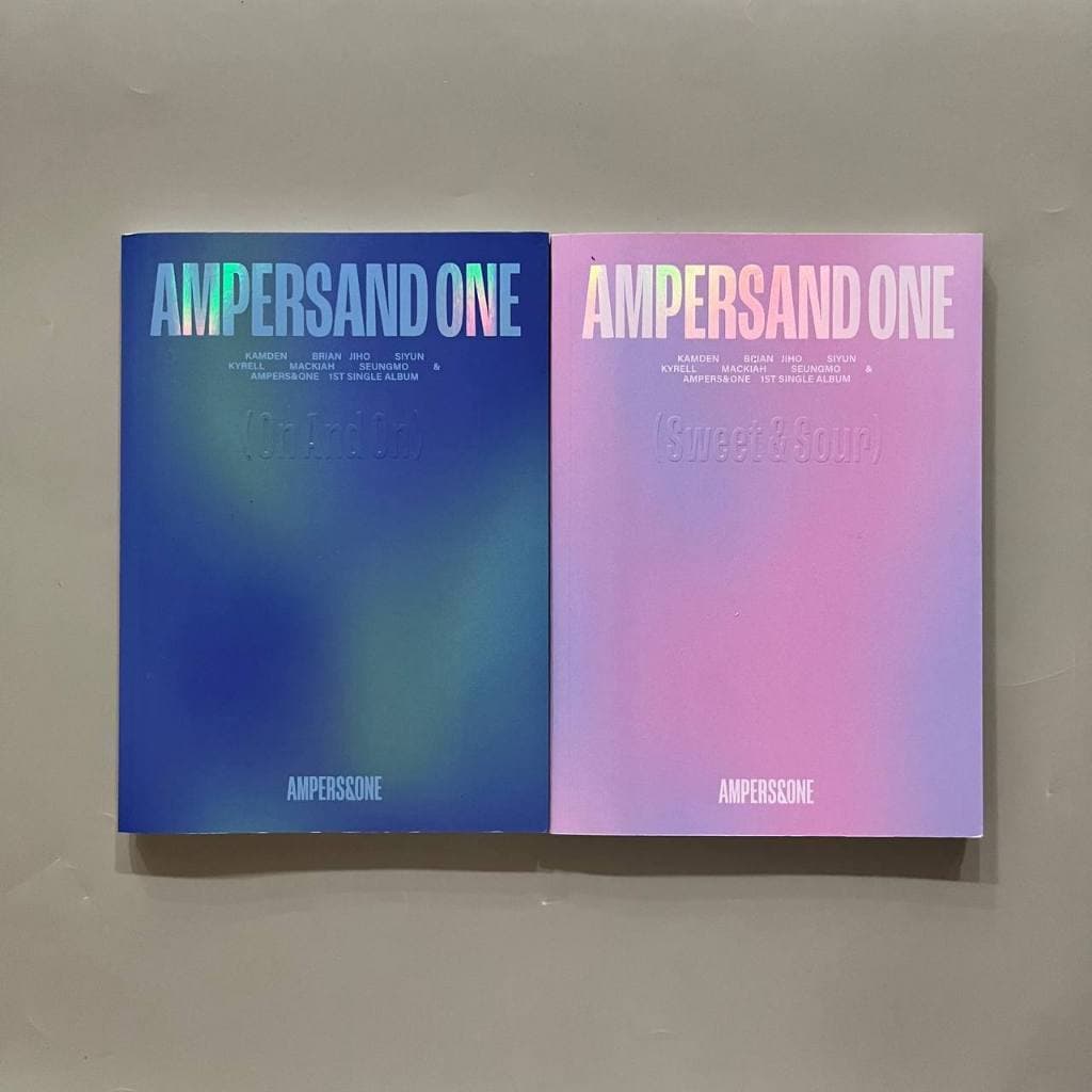 Album Ampers&One - One & Only / One Question / One Focus (Secondhand / Có sẵn) Kpop Chính Hãng