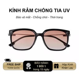 Kính râm thời trang nam nữ kính mát đi biển NARO EYEWEAR  form vuông đi biển du lịch ngày hè chống nắng G29 2