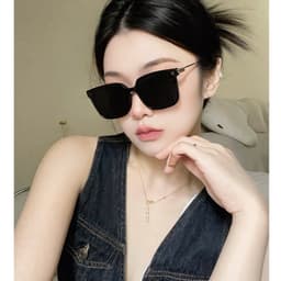 Kính râm thời trang nam nữ kính mát đi biển NARO EYEWEAR  form vuông đi biển du lịch ngày hè chống nắng G29 5