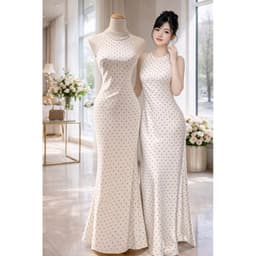 ĐẦM BI LỤA CỔ YẾM SANG CHẢNH 4