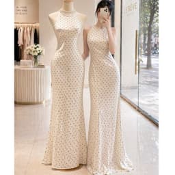 ĐẦM BI LỤA CỔ YẾM SANG CHẢNH 2