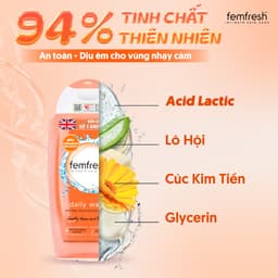 [MUA 2 TẶNG 1] Mua 2 Dung Dịch Vệ Sinh Phụ Nữ Femfresh Daily & Active 250ml Tặng Kèm Quà Tặng Đặc Biệt 2