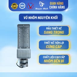 Đèn Bàn Chải Điện MayorWolf 50W LED Siêu Sáng – Vỏ Nhôm Cao Cấp, Chống Nước, Chiếu Sáng Mạnh Ngoài Trời 5