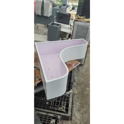Chậu uốn góc, chậu tiểu cảnh góc ban công chất liệu composite siêu nhẹ, siêu bền (chưa kèm cây, tượng) 8