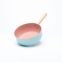Life Home - Chảo Đá Chống Dính Đa Năng, Nồi Nấu Mì, Nấu Lẩu, Quấy Bột Tay Cầm Gỗ Cách Nhiệt, Dùng Được Cho Mọi Loại Bếp 5